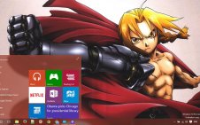 Fullmetal Alchemist win10 theme