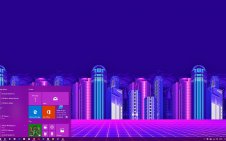 Vaporwave win10 theme