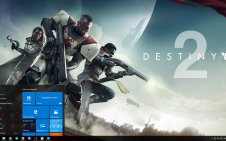 Destiny 2: Forsaken win10 theme