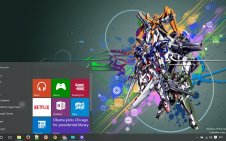 Gundam 00 win10 theme