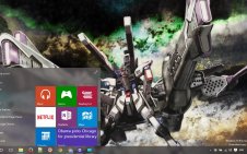 Gundam Seed and Destiny win10 theme