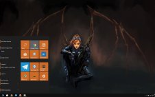 Sarah Kerrigan win10 theme