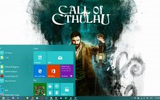 Call of Cthulhu win10 theme