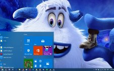 Smallfoot win10 theme