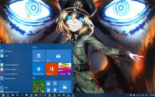 Youjo Senki (The Saga of Tanya the Evil) win10 theme