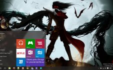 Hellsing win10 theme