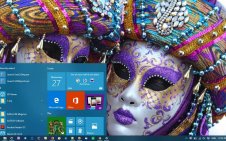 Mardi Gras win10 theme