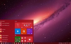 Galaxy win10 theme