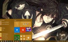 Dororo win10 theme