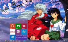 InuYasha win10 theme