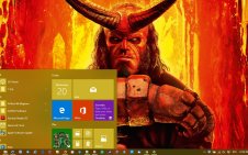 Hellboy Movie win10 theme