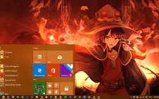 KonoSuba win10 theme