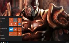 Kratos win10 theme