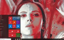 Avengers Artwork win10 theme