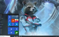 Avengers Endgame win10 theme