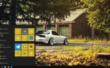 Mazda RX-7 win10 theme