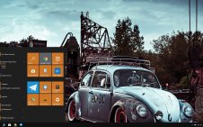 Volkswagen Beetle win10 theme