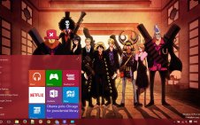 One Piece win10 theme