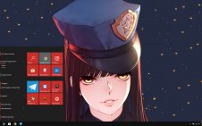 Caitlyn (LOL) win10 theme