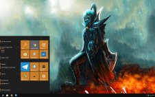 Phantom Assassin (DotA 2) win10 theme