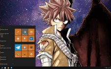 Natsu Dragneel win10 theme