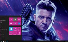 Hawkeye (Avengers) win10 theme