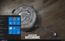 PUBG guns win10 theme