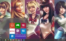 Sailor Moon win10 theme