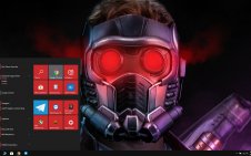 Star-Lord win10 theme