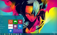 Samurai Champloo win10 theme