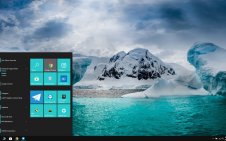 Antarctica win10 theme