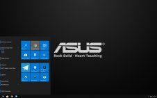 Asus Black win10 theme