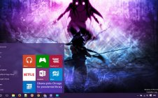 Soul Eater win10 theme