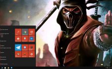 Scorpion (Mortal Kombat) win10 theme