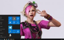 Lollipop Chainsaw win10 theme