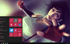 Tifa Lockheart win10 theme