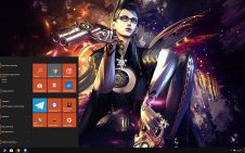 Bayonetta win10 theme