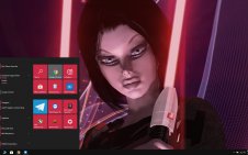 Star Wars Sith win10 theme