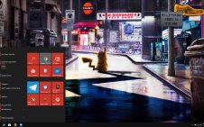 Detective Pikachu win10 theme