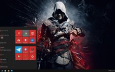 Dark Assassin (Black) win10 theme