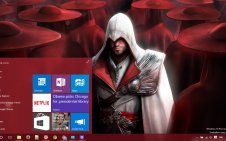 Assassin’s Creed Brotherhood win10 theme