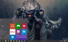 Jiraiya win10 theme