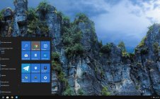 Cliff win10 theme