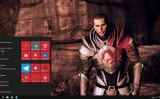 Commander Shepard win10 theme