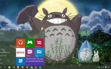 Studio Ghibli win10 theme