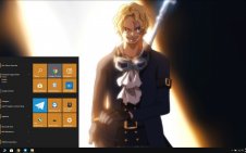 Sabo (One Piece) win10 theme