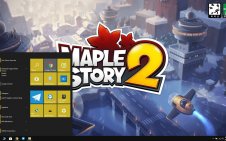 MapleStory win10 theme