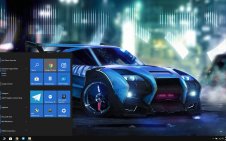 Rocket League win10 theme