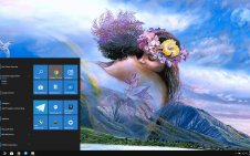 Fantasy Love win10 theme