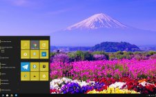 Landscape of Japan win10 theme